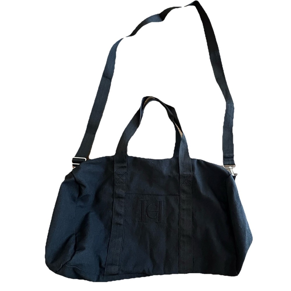 Carolina Herrera CH, Unisex Bad Boy Duffle Bag, New, Black Packable Stowable